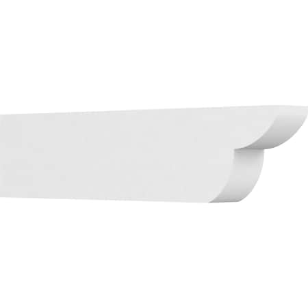 Ekena Millwork Standard Crestline Architectural Grade PVC Rafter Tail, 5"W X 10"H X 42"L RFTP05X10X42CRE